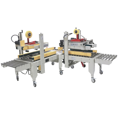 Montador Semi-auto modificado para requisitos particulares de la caja del sellador de la máquina del lacre de la caja del cartón de la eficacia alta
