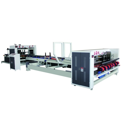 High Speed ​​Automatic Food Carton Box Folder Gluer Carton Box Making Machine