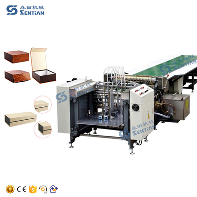 Tabla caliente del pegamento del derretimiento que pega la caja de papel semiautomática de la empaquetadora de la máquina que pega la máquina