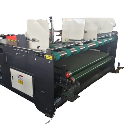 Garment Shops Semi-automatic Corrugated Press Folder Gluer Machine Carton Model